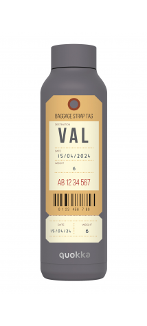 SOLID - GREY 630 ML VALENCIA LABEL