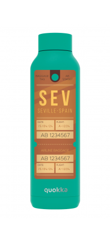 SOLID - JADE GREEN 630 ML SEVILLA LABEL CUSTOM