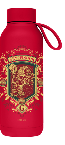 QUOKKA BOTELLA TERMO ACERO INOXIDABLE SOLID CON COLGADOR CHERRY RED 510 ML HP GRYFFINDOR