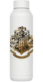 QUOKKA BOTELLA TERMO ACERO INOXIDABLE SOLID WHITE 630 ML HP HOGWARTS