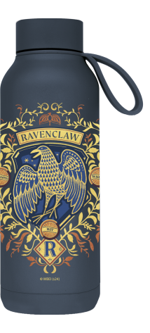 QUOKKA BOTELLA TERMO ACERO INOXIDABLE SOLID CON COLGADOR SLATE 510 ML HP RAVENCLAW