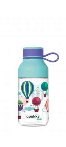 QUOKKA KIDS BOTELLA ECOZEN ICE CON COLGADOR BALLOONS 430 ML