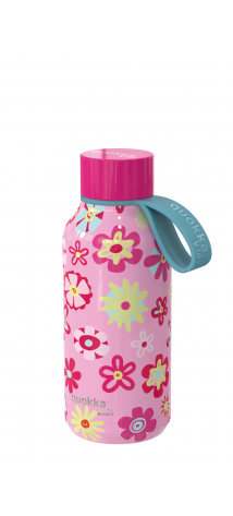 SOLID KIDS WITH STRAP - FLOWERS 330 ML