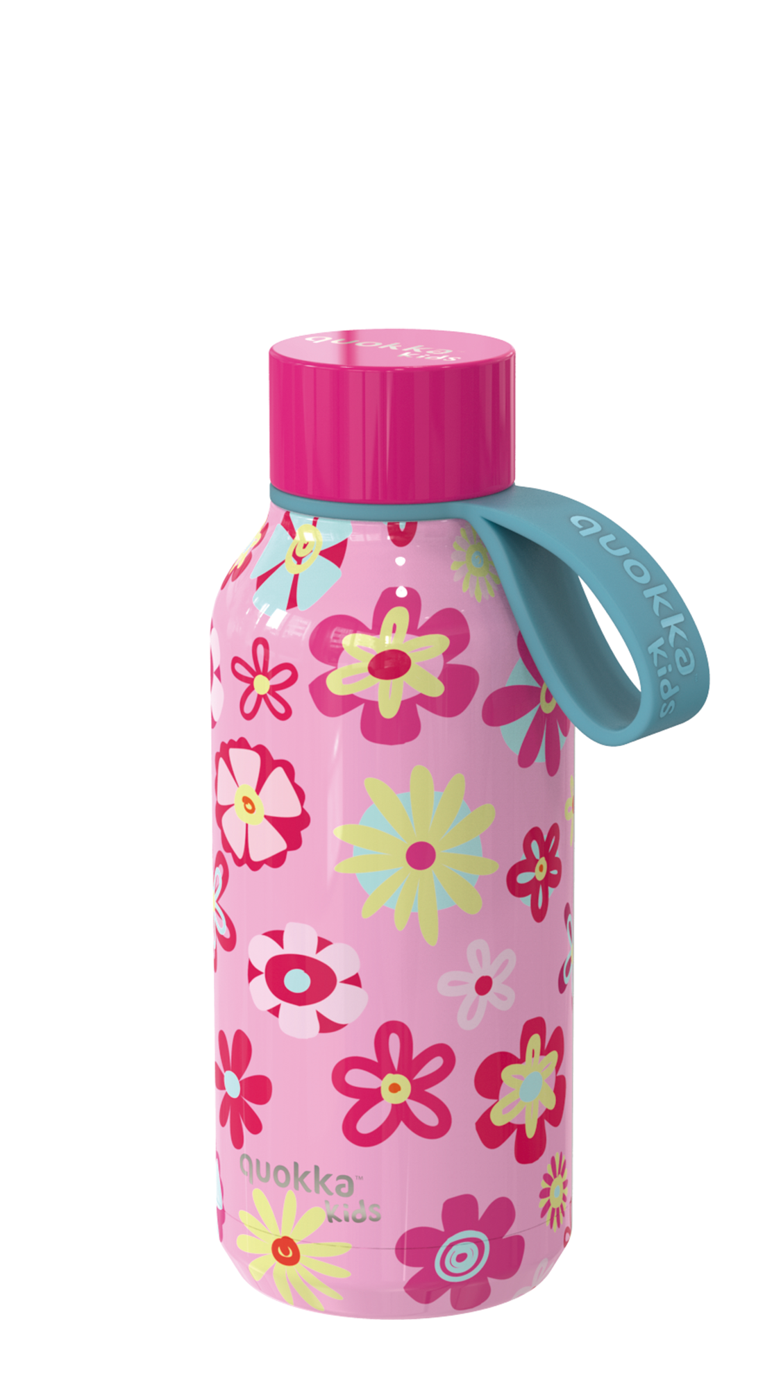 SOLID KIDS WITH STRAP - FLOWERS 330 ML