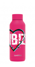 QUOKKA BOTELLA TERMO ACERO INOXIDABLE SOLID RASPBERRY PINK 510 ML IBIZA LOVE CUSTOM