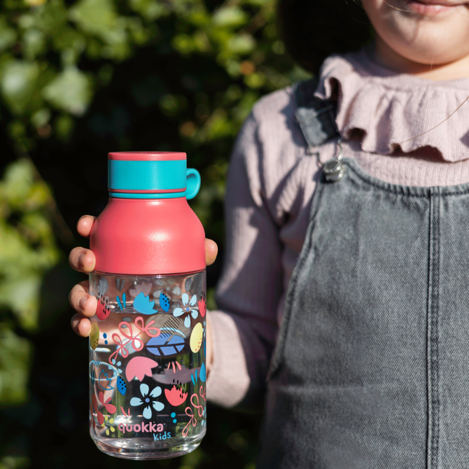 ICE KIDS WITH STRAP - FLOWERS 430 ML