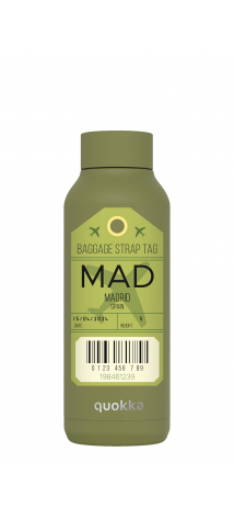 SOLID - OLIVE GREEN 510 ML MADRID LABEL