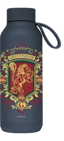 QUOKKA BOTELLA TERMO ACERO INOXIDABLE SOLID CON COLGADOR SLATE 510 ML HP GRYFFINDOR