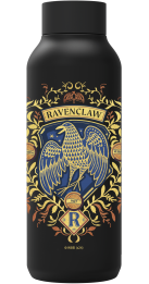 QUOKKA BOTELLA TERMO ACERO INOXIDABLE SOLID JET BLACK 510 ML HP RAVENCLAW