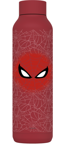 QUOKKA BOTELLA TERMO ACERO INOXIDABLE SOLID FIREBRICK RED 630 ML SPIDER-MAN