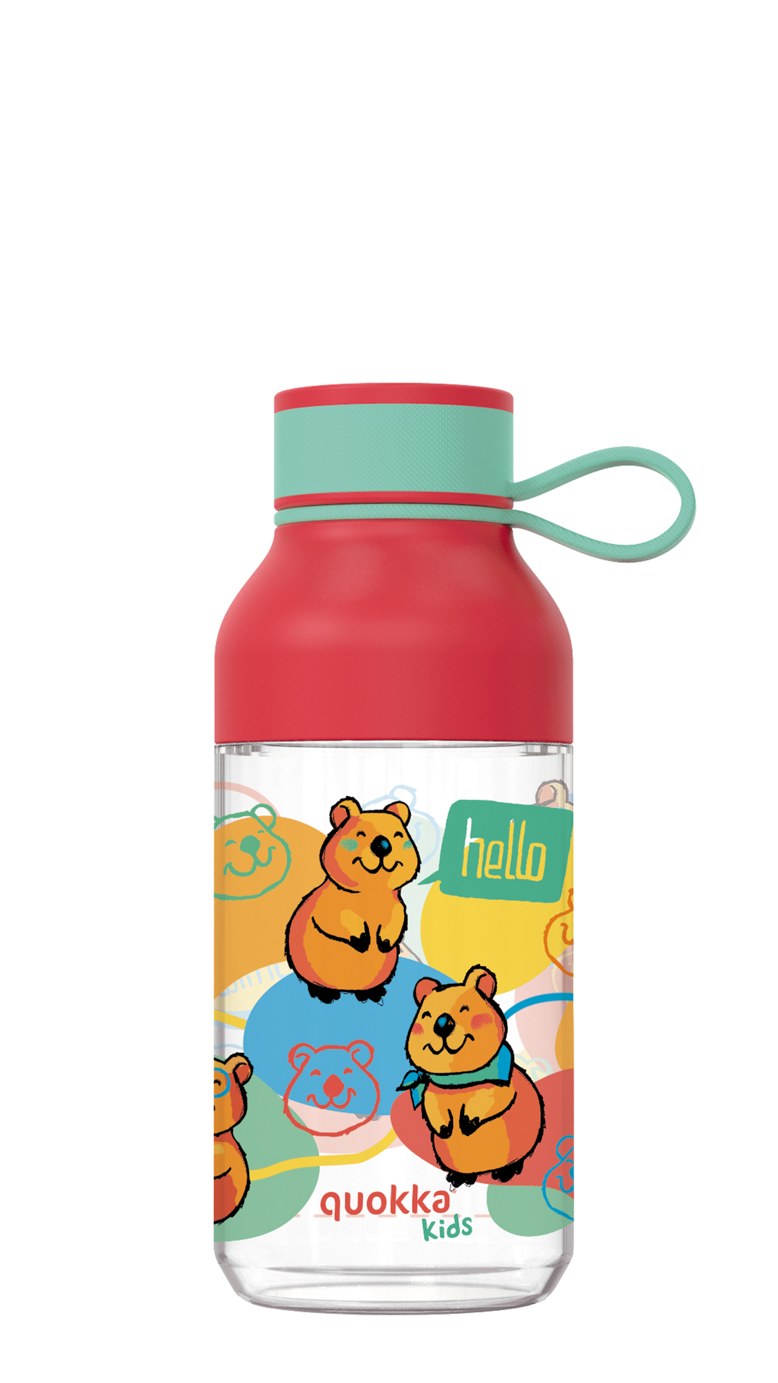 ICE KIDS WITH STRAP - HAPPY QUOKKA 430 ML