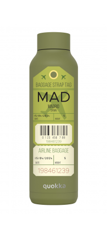 SOLID - OLIVE GREEN 630 ML MADRID LABEL