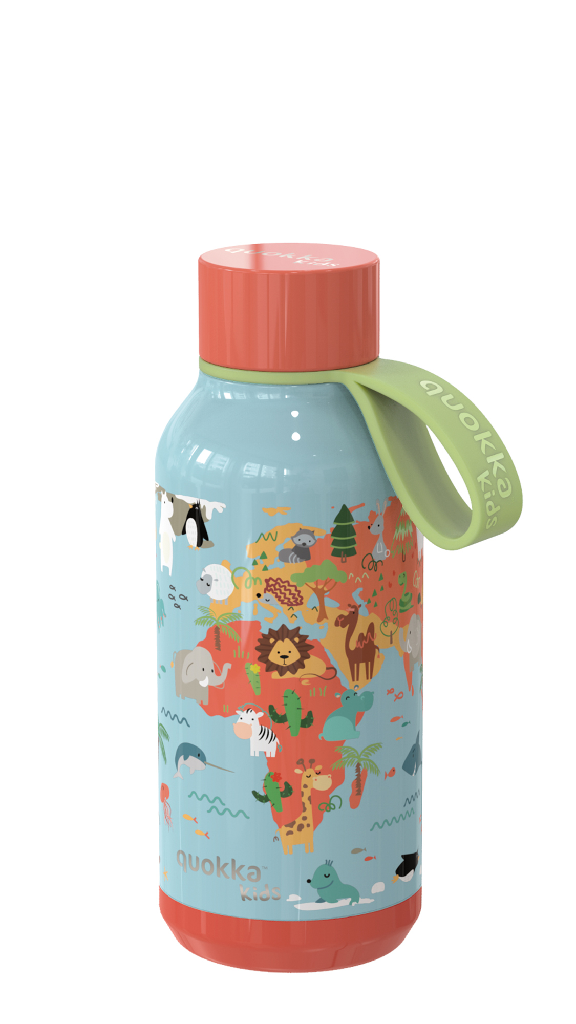 SOLID KIDS WITH STRAP - MAP OF LIFE 330 ML